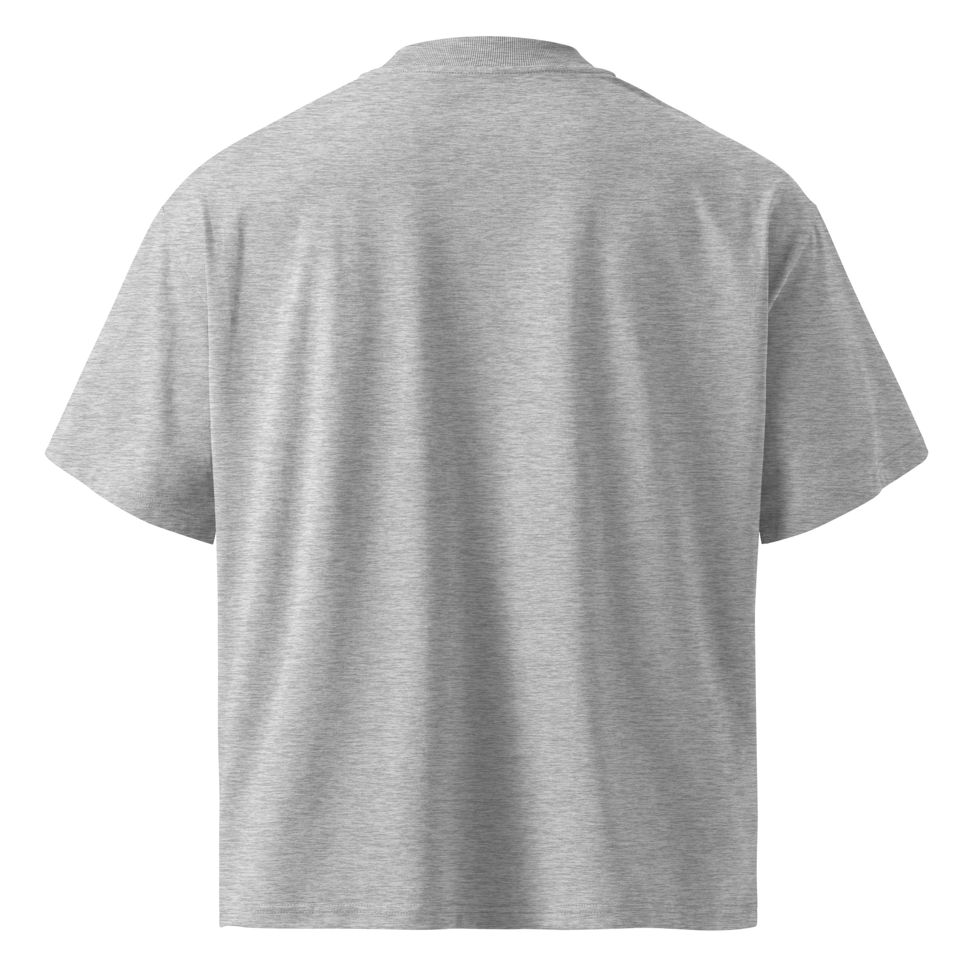 Unisex organic oversized high neck t-shirt - Image 10