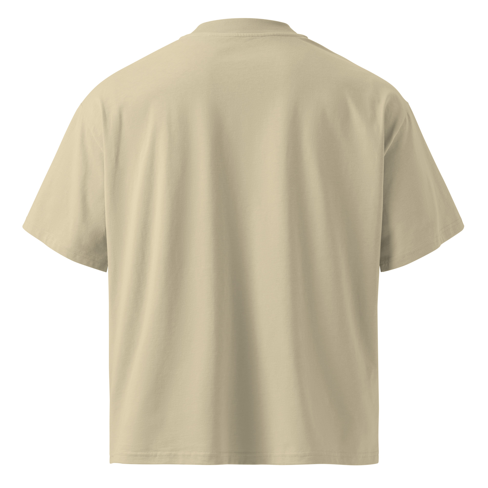 Unisex organic oversized high neck t-shirt - Image 14