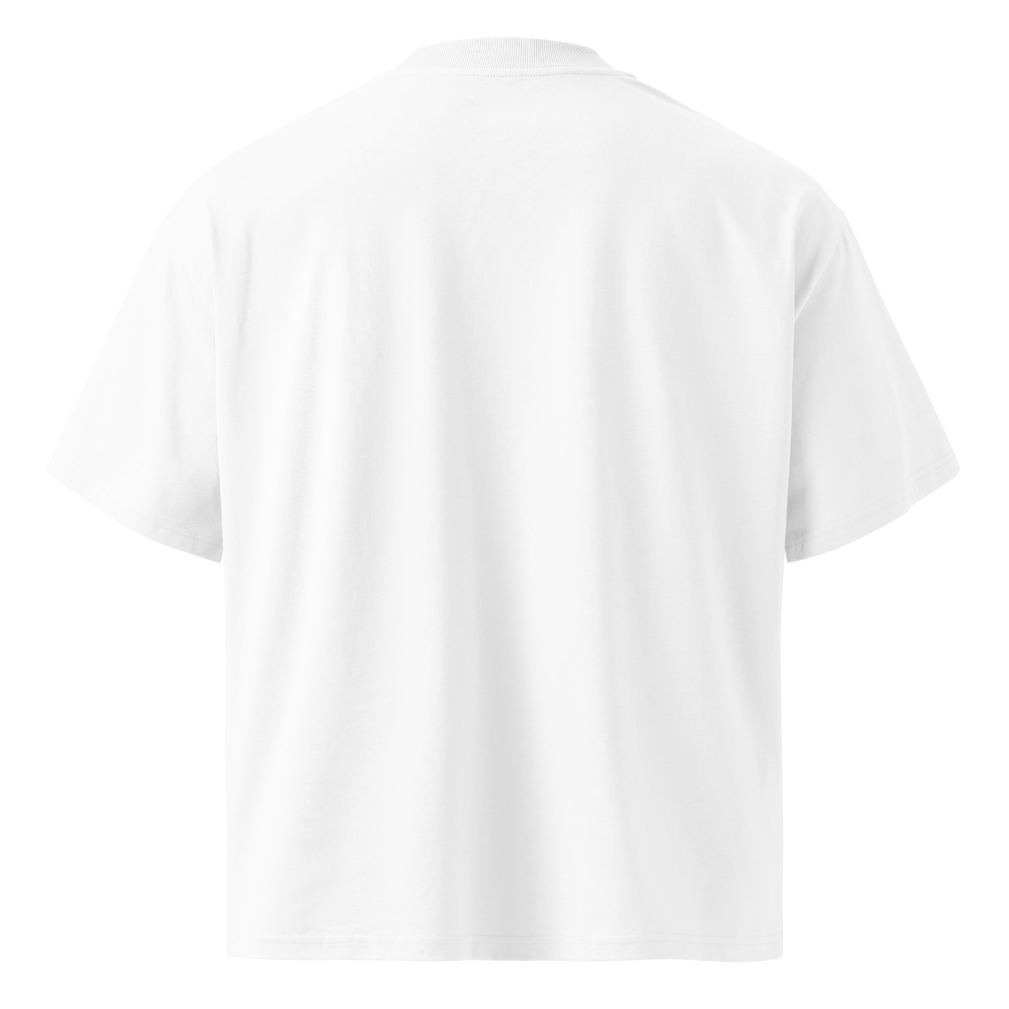 Unisex organic oversized high neck t-shirt - Image 18